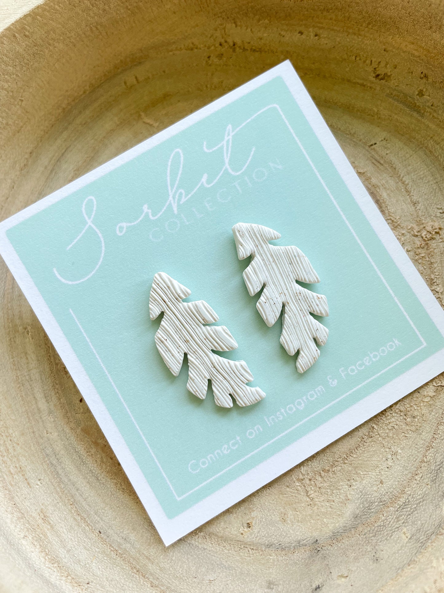 Banana Leaf Studs