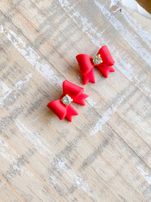 Adorable Bow Studs