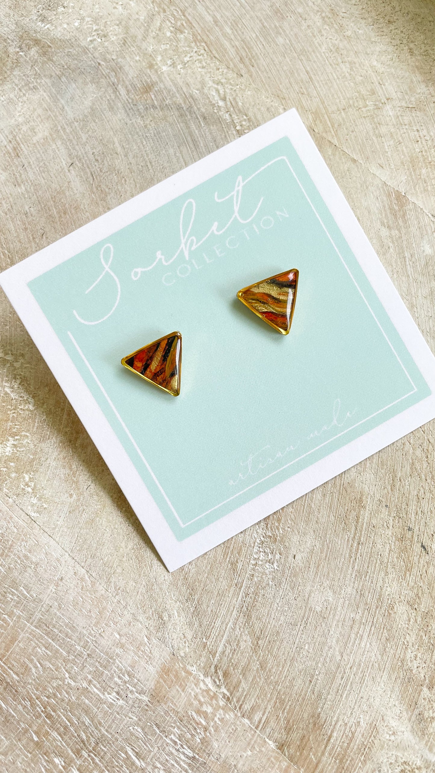 Small Tiger Studs
