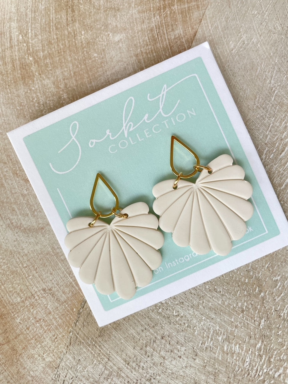 Gabi Earring in Ivory